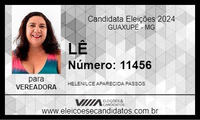 Candidato LÊ 2024 - GUAXUPÉ - Eleições