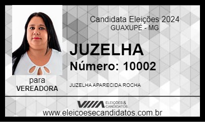 Candidato JUZELHA 2024 - GUAXUPÉ - Eleições