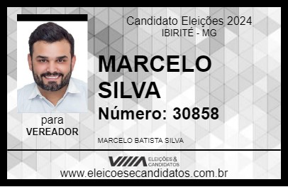 Candidato MARCELO SILVA 2024 - IBIRITÉ - Eleições