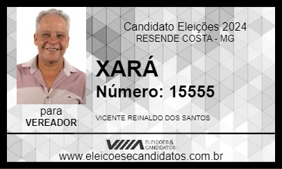 Candidato XARÁ 2024 - RESENDE COSTA - Eleições