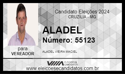 Candidato ALADEL 2024 - CRUZÍLIA - Eleições