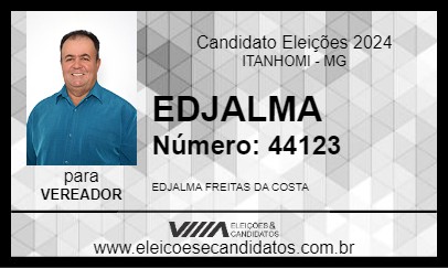 Candidato EDJALMA 2024 - ITANHOMI - Eleições