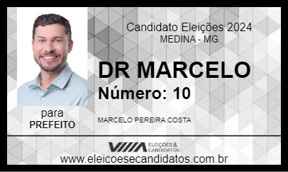 Candidato DR MARCELO 2024 - MEDINA - Eleições