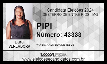 Candidato PIPI 2024 - DESTERRO DE ENTRE RIOS - Eleições