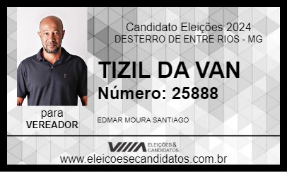 Candidato TIZIL DA VAN 2024 - DESTERRO DE ENTRE RIOS - Eleições