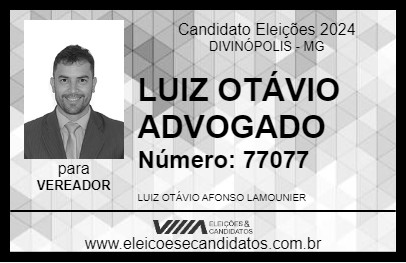 Candidato LUIZ OTÁVIO ADVOGADO 2024 - DIVINÓPOLIS - Eleições