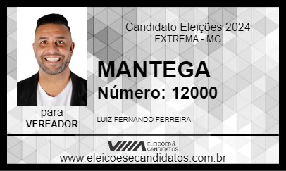 Candidato MANTEGA 2024 - EXTREMA - Eleições