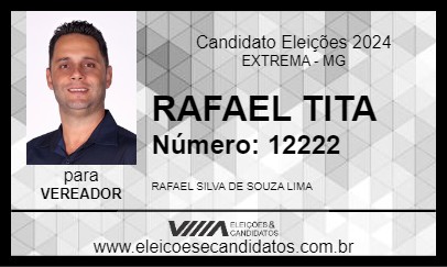 Candidato RAFAEL TITA 2024 - EXTREMA - Eleições