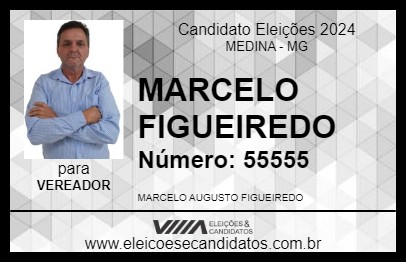 Candidato MARCELO FIGUEIREDO 2024 - MEDINA - Eleições