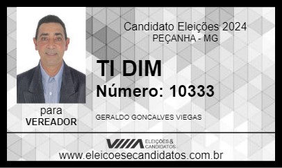 Candidato TI DIM 2024 - PEÇANHA - Eleições