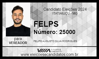 Candidato FELPS 2024 - ITATIAIUÇU - Eleições