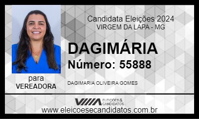 Candidato DAGIMÁRIA 2024 - VIRGEM DA LAPA - Eleições