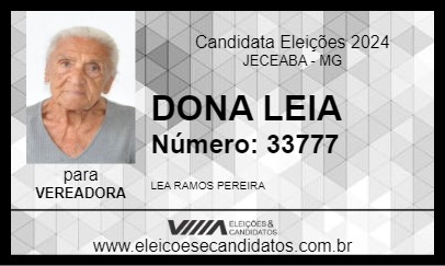 Candidato DONA LEIA 2024 - JECEABA - Eleições