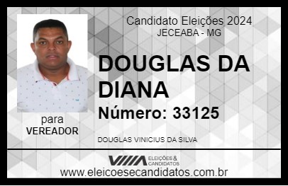 Candidato DOUGLAS DA DIANA 2024 - JECEABA - Eleições