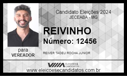 Candidato REIVINHO 2024 - JECEABA - Eleições