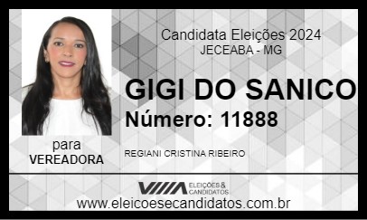 Candidato GIGI DO SANICO 2024 - JECEABA - Eleições