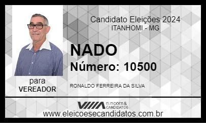 Candidato NADO 2024 - ITANHOMI - Eleições