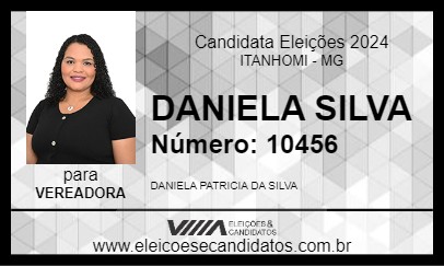 Candidato DANIELA SILVA 2024 - ITANHOMI - Eleições