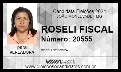 Candidato ROSELI FISCAL 2024 - JOÃO MONLEVADE - Eleições