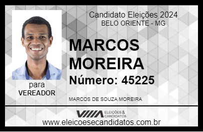 Candidato MARQUIM MOREIRA 2024 - BELO ORIENTE - Eleições