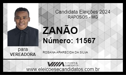 Candidato ZANÃO 2024 - RAPOSOS - Eleições