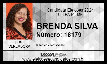 Candidato BRENDA SILVA 2024 - UBERABA - Eleições