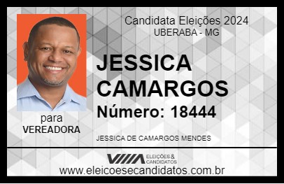 Candidato JESSICA CAMARGOS 2024 - UBERABA - Eleições