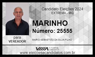 Candidato MARINHO 2024 - EXTREMA - Eleições