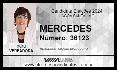 Candidato MERCEDES 2024 - LAGOA SANTA - Eleições