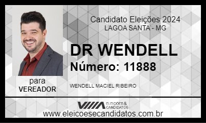 Candidato DR WENDELL 2024 - LAGOA SANTA - Eleições