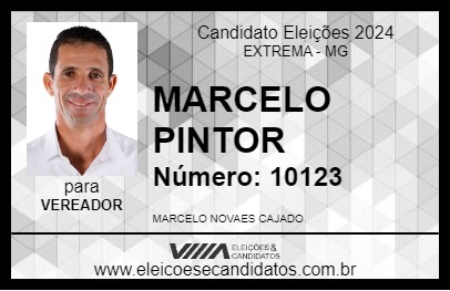 Candidato MARCELO PINTOR 2024 - EXTREMA - Eleições