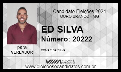 Candidato ED SILVA 2024 - OURO BRANCO - Eleições