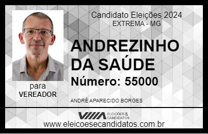 Candidato ANDREZINHO DA SAÚDE 2024 - EXTREMA - Eleições