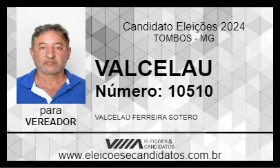 Candidato VALCELAU 2024 - TOMBOS - Eleições