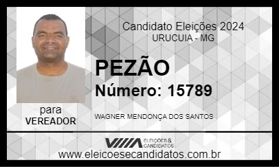 Candidato PEZÃO 2024 - URUCUIA - Eleições