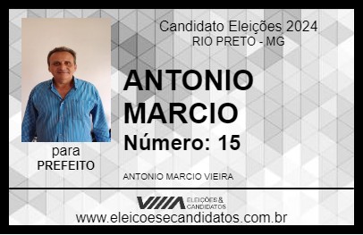 Candidato ANTONIO MARCIO 2024 - RIO PRETO - Eleições