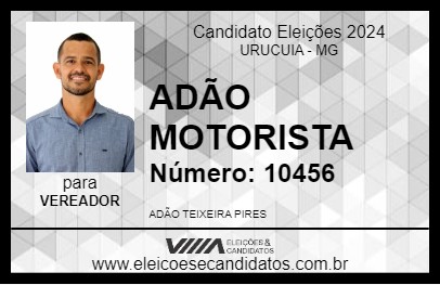 Candidato ADÃO MOTORISTA 2024 - URUCUIA - Eleições