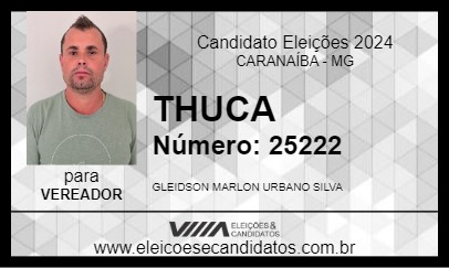 Candidato THUCA 2024 - CARANAÍBA - Eleições