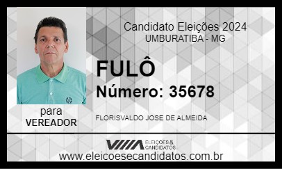 Candidato FULÔ 2024 - UMBURATIBA - Eleições