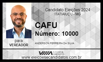 Candidato CAFU 2024 - ITATIAIUÇU - Eleições