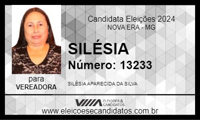 Candidato SILÉSIA 2024 - NOVA ERA - Eleições