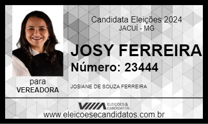 Candidato JOSY FERREIRA 2024 - JACUÍ - Eleições