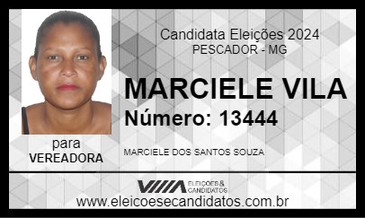 Candidato MARCIELE VILA 2024 - PESCADOR - Eleições