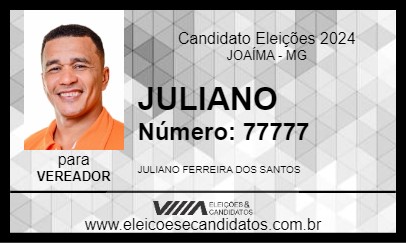 Candidato JULIANO 2024 - JOAÍMA - Eleições