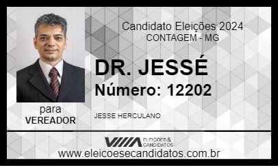 Candidato DR. JESSÉ 2024 - CONTAGEM - Eleições