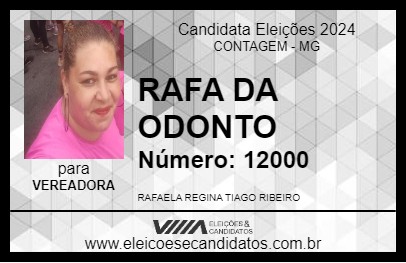 Candidato RAFA DA ODONTO 2024 - CONTAGEM - Eleições