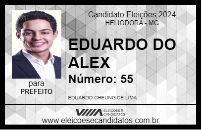 Candidato EDUARDO DO ALEX 2024 - HELIODORA - Eleições