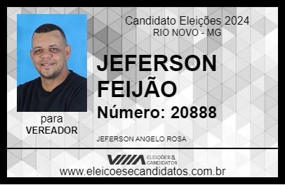 Candidato JEFERSON FEIJÃO 2024 - RIO NOVO - Eleições