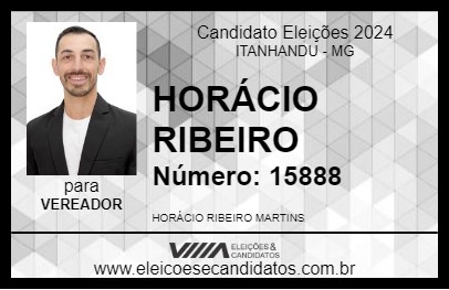 Candidato HORÁCIO RIBEIRO 2024 - ITANHANDU - Eleições