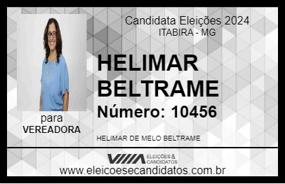 Candidato HELIMAR BELTRAME 2024 - ITABIRA - Eleições